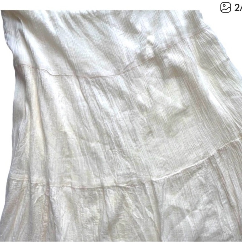 A. Byer White Skirt Sz M - Picture 2 of 4